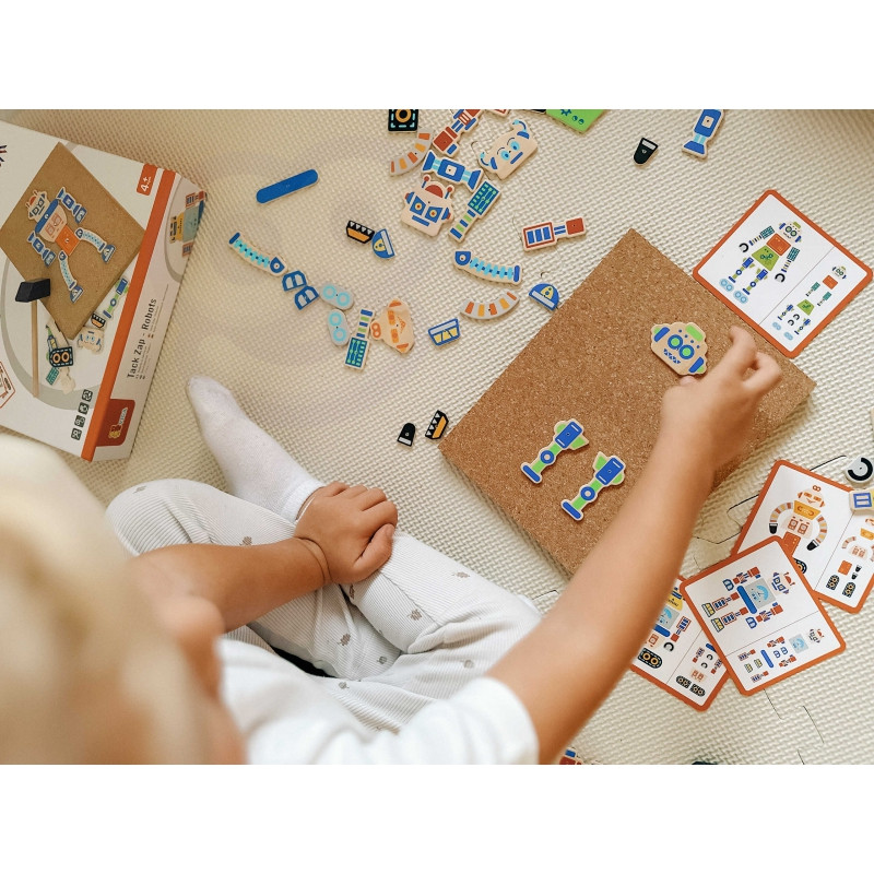 VIGA Wooden Nail Art 45 Piece Montessori