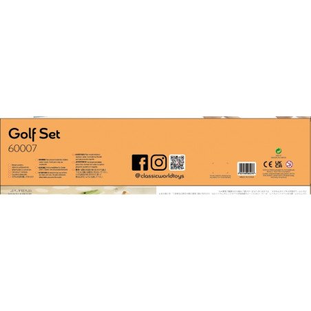 CLASSIC WORLD medinis golfo rinkinys su įvairiomis kliūtimis