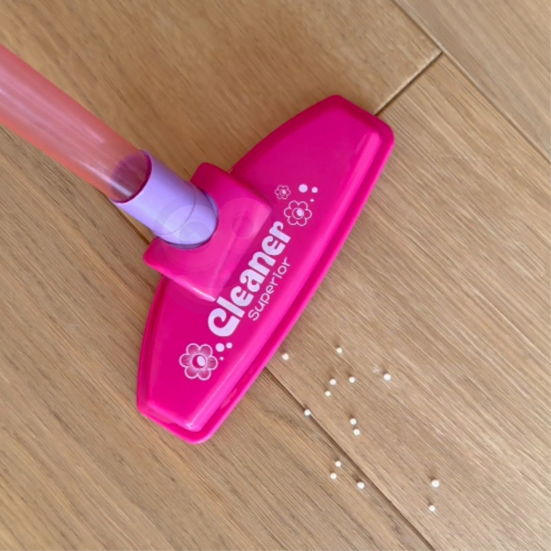 WOOPIE vaikškas dulkių siurblys su siurbimo funkcija, rožinis