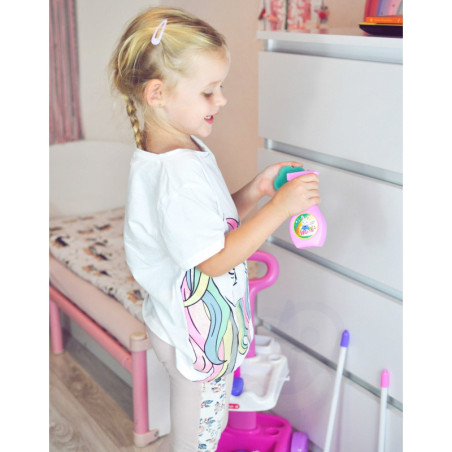 WOOPIE valymo rinkinys: vežimėlis dulkių siurbliui + 11 priedų WOOPIE valymo rinkinys: vežimėlis dulkių siurbliui + 11 priedų