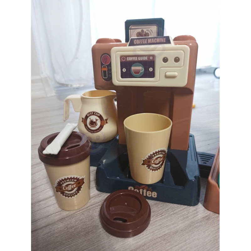 WOOPIE rinkinys Cafe kavos virimo aparatas + sausainių vitrina