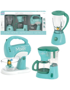 WOOPIE Zestaw AGD dla Dzieci 3w1 Mikser Blender Robot Kuchenny