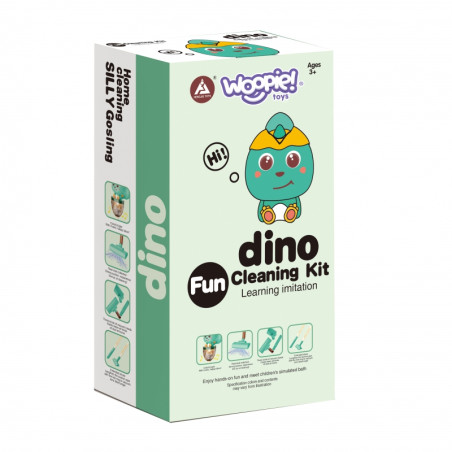 WOOPIE interaktyvus Dino dulkių siurblys su siurbimo, garso bei šviesos funkcijomis WOOPIE interaktyvus Dino dulkių siurblys su siurbimo, garso bei šviesos funkcijomis