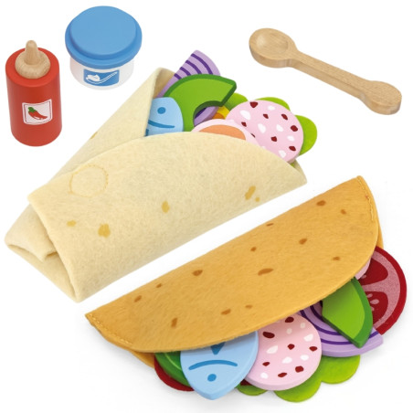 VIGA meksikietiškas taco ir burrito rinkinys VIGA meksikietiškas taco ir burrito rinkinys