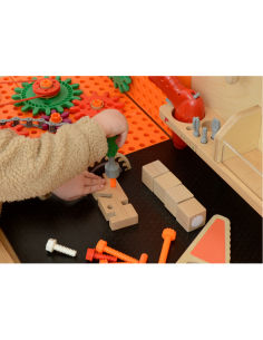 MASTERKIDZ XXL Montessori STEM medinės dirbtuvės su įrankiais 2