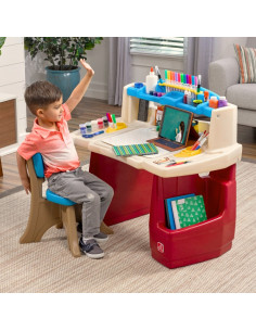 STEP2 Rašomasis stalas su kėde Delux edukacinis meno kampelis 2