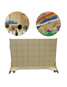 MASTERKIDZ Laisvai pastatoma STEM kūrybinių mokslų lenta 166 x 125