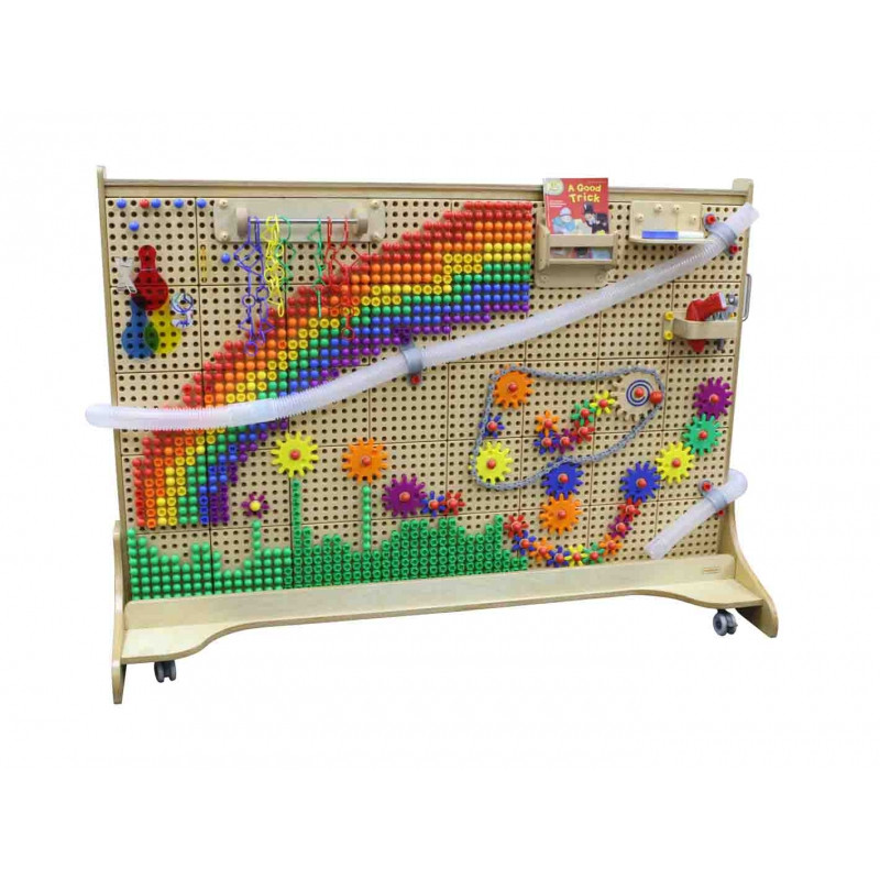 MASTERKIDZ Wolnostojąca Tablica Naukowa Kreatywna STEM 166 x 125