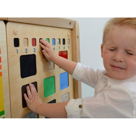 MASTERKIDZ mokomoji lenta Medžiagos atpažinimas Tekstūra Lytėjimo pojūtis