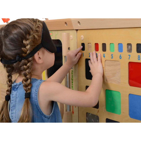 MASTERKIDZ mokomoji lenta Medžiagos atpažinimas Tekstūra Lytėjimo pojūtis