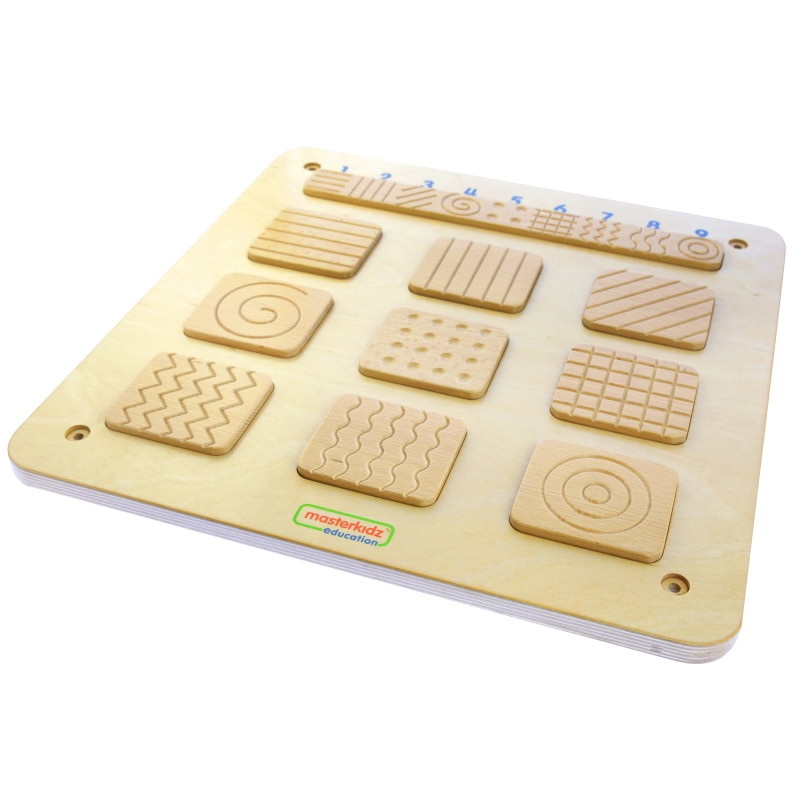 MASTERKIDZ Sensory Wall Board for Surface Texture Recognition