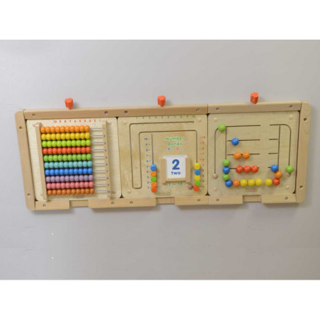 MASTERKIDZ viršutinė ir apatinė sija, skirta montuoti 1 Flex mokomąją lentą