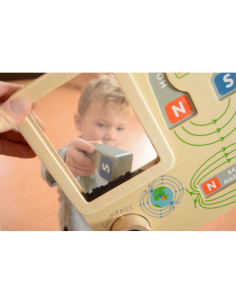 MASTERKIDZ magnetinio žaidimo edukacinė lenta Montessori kompasas 2