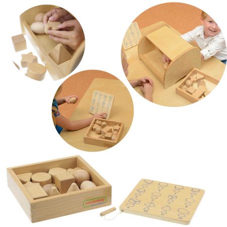 MASTERKIDZ Угадай на ощупь Угадай фигуры 12 элементов