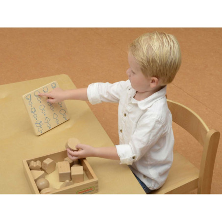 MASTERKIDZ Угадай на ощупь Угадай фигуры 12 элементов