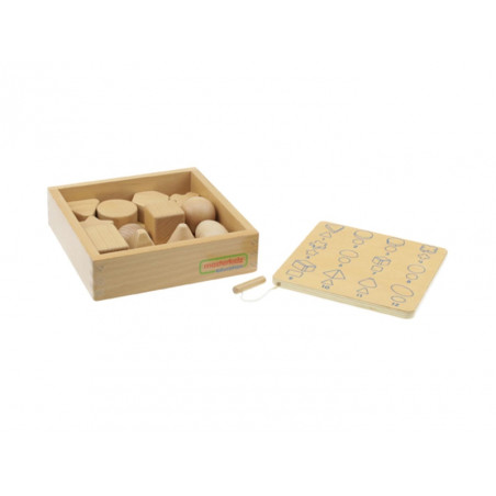 MASTERKIDZ Угадай на ощупь Угадай фигуры 12 элементов