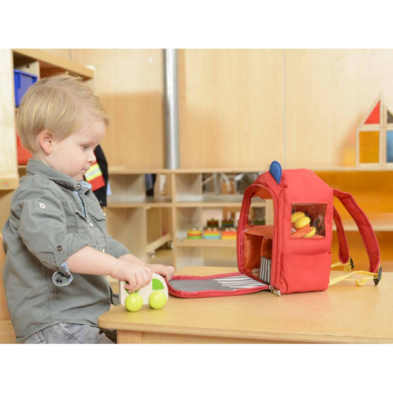 MASTERKIDZ saugos gelbėjimo centras kuprinėje