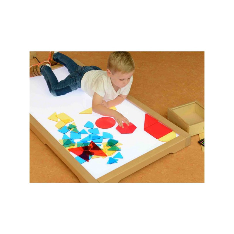 MASTERKIDZ permatomos geometrinės figūros