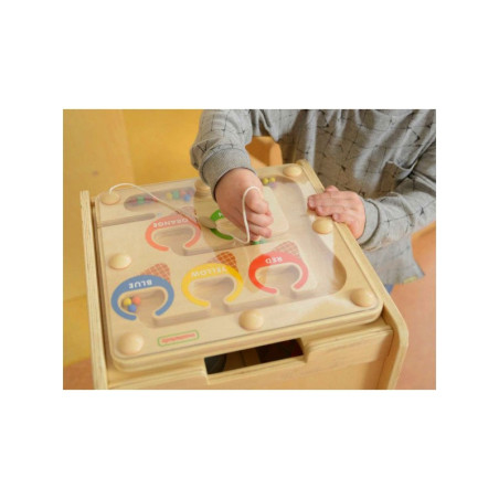 MASTERKIDZ magnetinis labirintas EDU spalvų rūšiuotojas