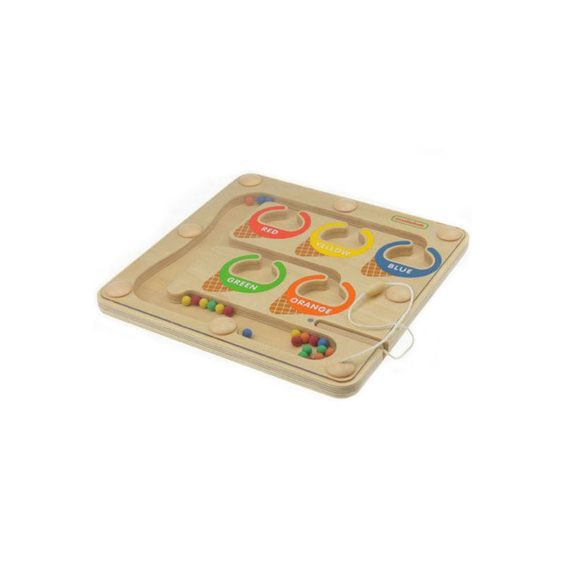MASTERKIDZ magnetinis labirintas EDU spalvų rūšiuotojas