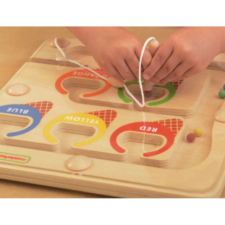 MASTERKIDZ magnetinis labirintas EDU spalvų rūšiuotojas