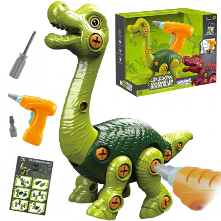 WOOPIE dinozaurų sukimo konstravimo rinkinys + gręžtuvas 31 vnt. WOOPIE dinozaurų sukimo konstravimo rinkinys + gręžtuvas 31 vnt.