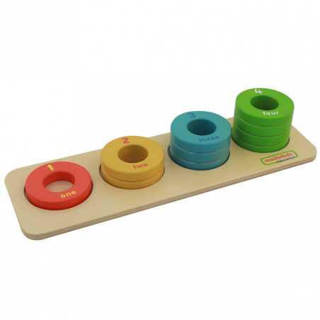 MASTERKIDZ Žaidimas Mokymasis skaičiuoti spalvas Dydis Dėlionė Montessori MASTERKIDZ Žaidimas Mokymasis skaičiuoti spalvas Dydis Dėlionė Montessori