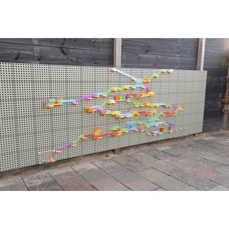 MASTERKIDZ Statybinis rinkinys Rutulinis takelis STEM lentai 63 vnt.