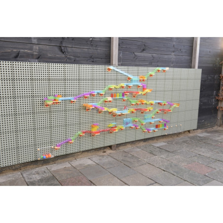 MASTERKIDZ Statybinis rinkinys Rutulinis takelis STEM lentai 63 vnt. MASTERKIDZ Statybinis rinkinys Rutulinis takelis STEM lentai 63 vnt.