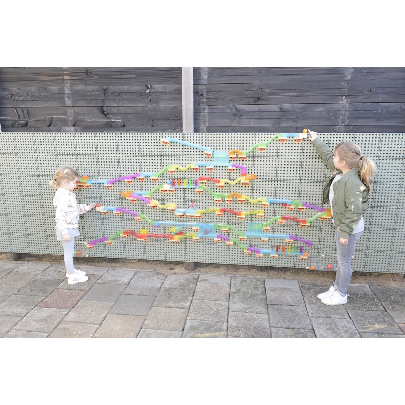 MASTERKIDZ Statybinis rinkinys Rutulinis takelis STEM lentai 63 vnt.