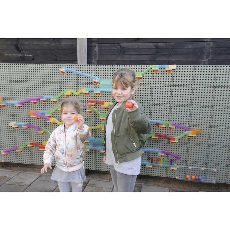 MASTERKIDZ Statybinis rinkinys Rutulinis takelis STEM lentai 63 vnt.