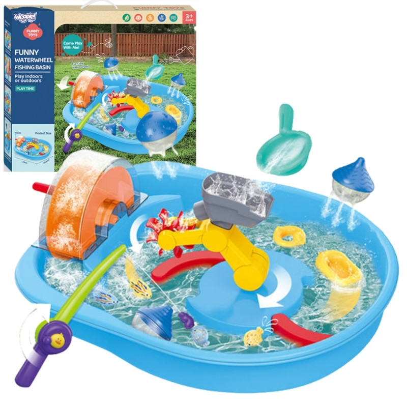 WOOPIE Water Track 2in1 Fishing Game 14pcs.