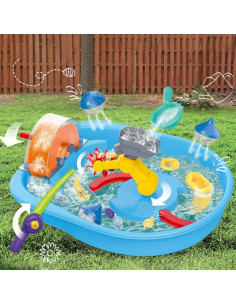 WOOPIE Water Track 2in1 Fishing Game 14pcs. 2