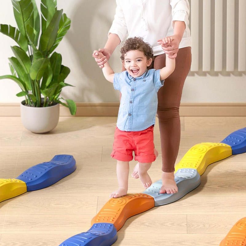 WOOPIE Balance Beam modulinis takelio sensorinio kelio ratas