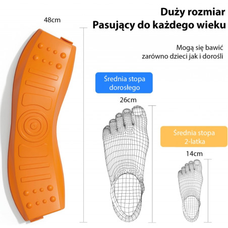 WOOPIE Balance Beam modulinis takelio sensorinio kelio ratas WOOPIE Balance Beam modulinis takelio sensorinio kelio ratas