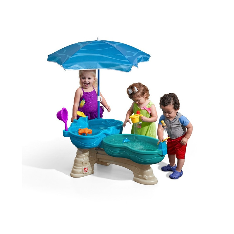 STEP2 Two-Tier Laguna Sandbox Water Table