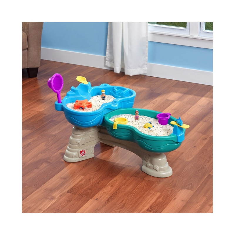 STEP2 Two-Tier Laguna Sandbox Water Table