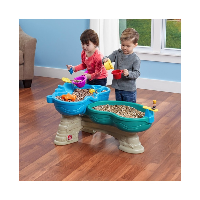 STEP2 Two-Tier Laguna Sandbox Water Table