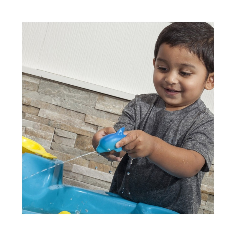 STEP2 Two-Tier Laguna Sandbox Water Table