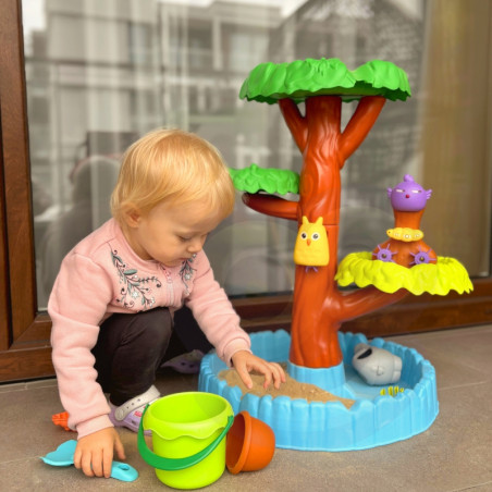WOOPIE Водный столик 2-в-1 Песочница Счастливое дерево 8 акк.