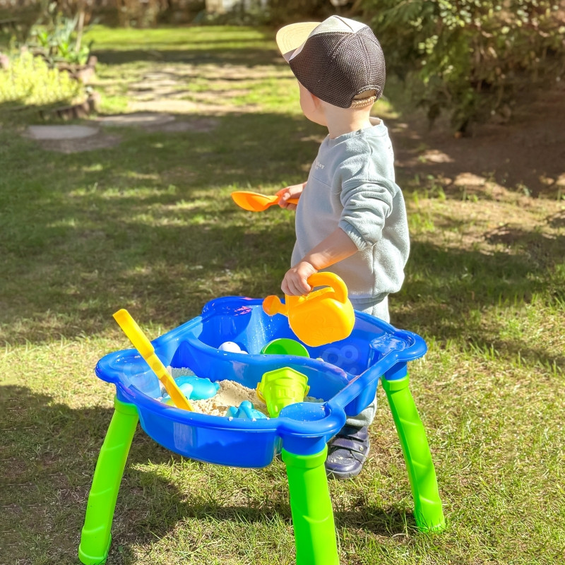 WOOPIE vandens stalas 2in1 smėlio dėžė 9 akc.