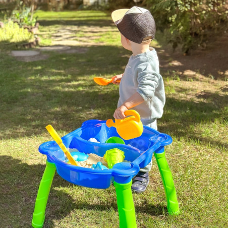 WOOPIE vandens stalas 2in1 smėlio dėžė 9 akc. WOOPIE vandens stalas 2in1 smėlio dėžė 9 akc.