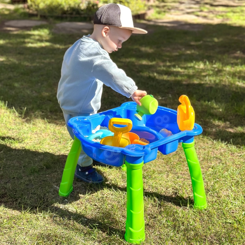 WOOPIE Водный столик 2-в-1 Песочница 9 акк.