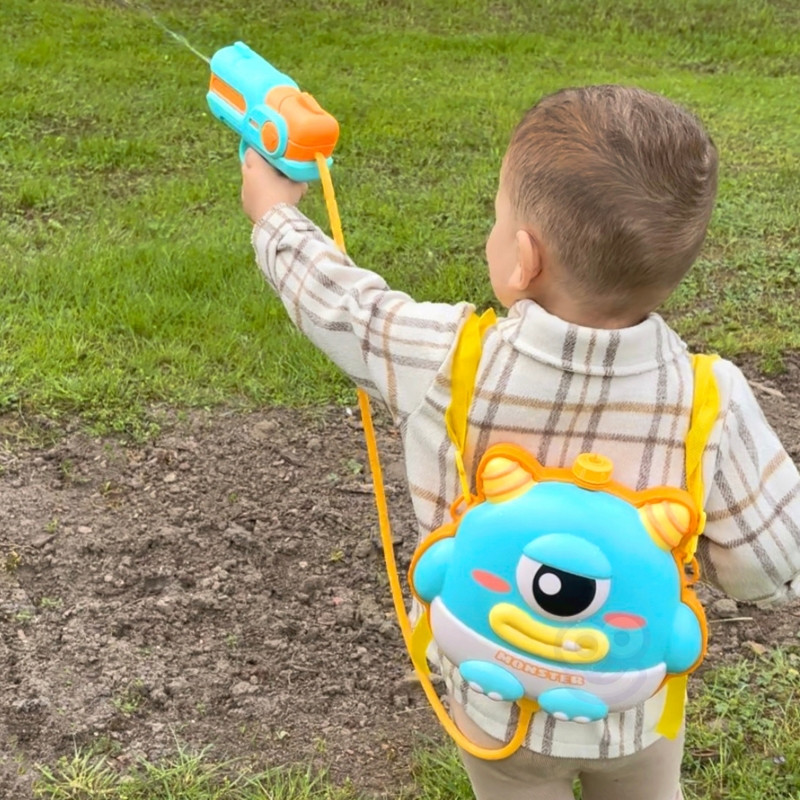 WOOPIE UFO MONSTER Vandens pistoletas su kuprine - Talpa 2.1 l