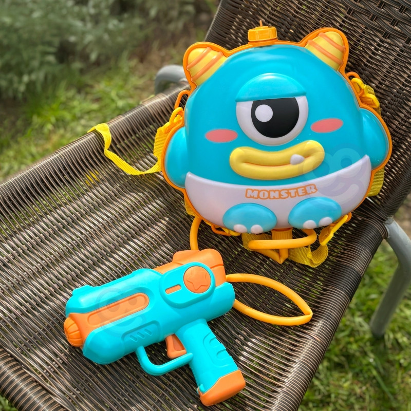 WOOPIE UFO MONSTER Vandens pistoletas su kuprine - Talpa 2.1 l