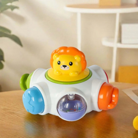 WOOPIE BABY Space Activity Rocket - Edukacinis sensorinis kubas 18m+ WOOPIE BABY Space Activity Rocket - Edukacinis sensorinis kubas 18m+