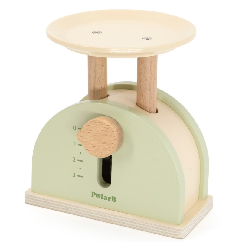 Деревянные кухонные весы PolarB