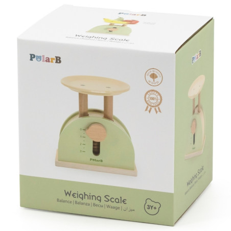 PolarB Wooden Kitchen Scale