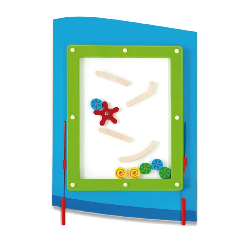 VIGA Wooden Manipulative Sensory Board Airplane FSC Montessori Certificate