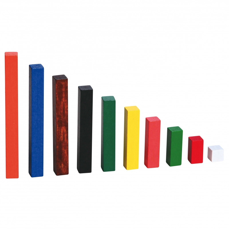 VIGA Wooden Educational Sticks Mathematical Cuisenaire Blocks